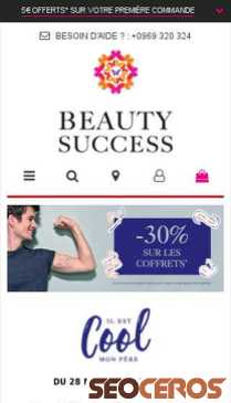 beautysuccess.fr mobil náhled obrázku