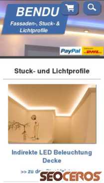 bendu-onlineshop.de/de/stuck-u.-lichtprofile mobil előnézeti kép