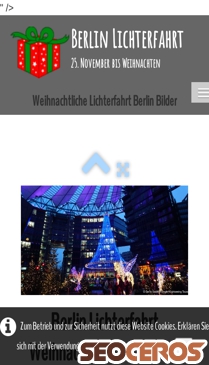 berlin-lichterfahrt.de/berlin-lichterfahrt-weihnachten.html mobil 미리보기