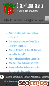 berlin-lichterfahrt.de/faq.html mobil előnézeti kép