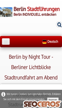 berlin-stadtfuehrung.de/berlin-nightseeing-stadtrundfahrt.html mobil 미리보기