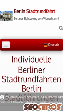 berlin-stadtrundfahrt-online.de mobil Vorschau