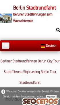 berlin-stadtrundfahrt.com mobil Vista previa