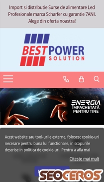 bestpower.ro mobil Vista previa