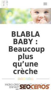 blablababy.fr mobil vista previa