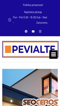 blog.pevialte.com mobil preview
