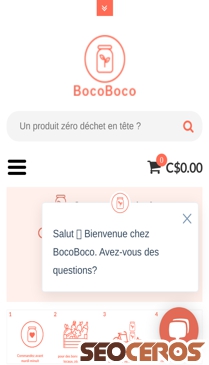 bocoboco.ca mobil előnézeti kép