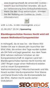 bogensportwelt.de/DM-EFAC-IFAA-Hohegeiss-2017 {typen} forhåndsvisning