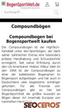 bogensportwelt.de/compoundboegen mobil előnézeti kép