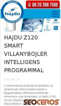 bojler-javitas.hu/hirek/hajdu-z120-smart mobil prikaz slike