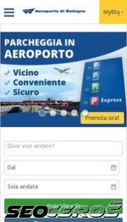 bologna-airport.it mobil prikaz slike