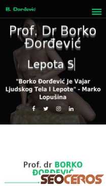 borko-djordjevic.me mobil preview