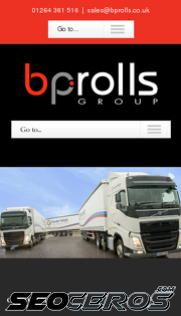 bprolls.co.uk mobil Vorschau