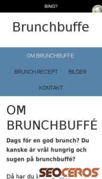 brunchbuffe.se mobil förhandsvisning