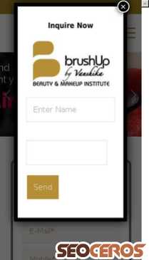 brushup.co mobil preview