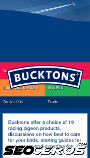 bucktons.co.uk mobil náhled obrázku