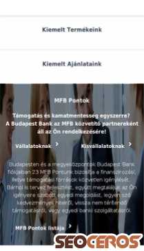 budapestbank.hu mobil preview