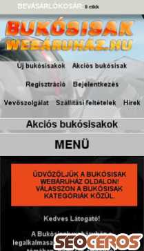 bukosisakwebaruhaz.hu mobil előnézeti kép