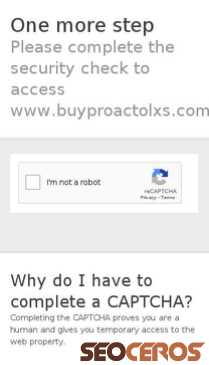 buyproactolxs.com mobil előnézeti kép