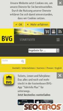 bvg.de mobil náhľad obrázku