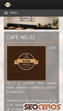 cafe-no22.cz mobil förhandsvisning