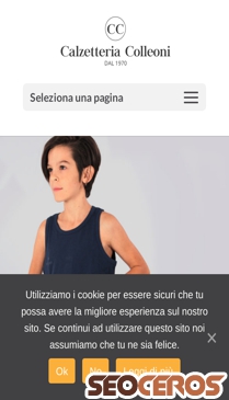 calzetteriacolleoni.it/bambino mobil náhled obrázku