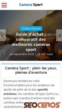 camerasport.info mobil preview
