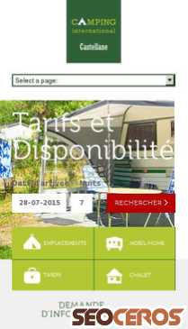 campinginternational.fr mobil preview