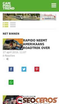 campingtrend.nl mobil náhled obrázku