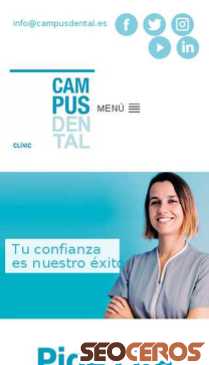 campusdental.es mobil obraz podglądowy