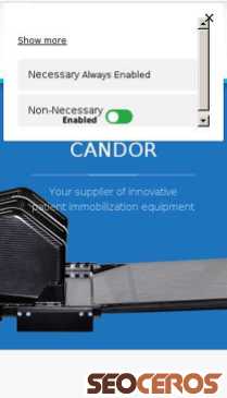 candor-dk.com mobil förhandsvisning
