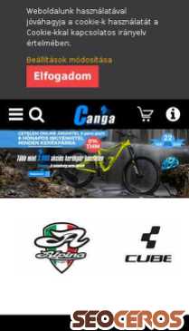 canga.hu mobil náhľad obrázku