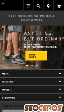 catfootwear.com mobil preview