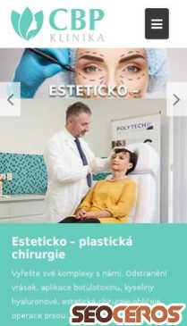 cbp-klinika.cz mobil náhľad obrázku