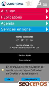 cci.fr mobil previzualizare