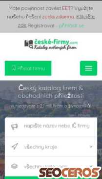 ceske-firmy.com mobil förhandsvisning