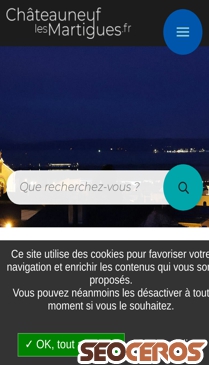 chateauneuflesmartigues.fr mobil preview