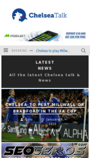 chelseatalk.co.uk mobil preview
