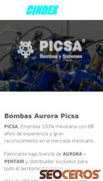 cindex.com.mx/bombas-aurora mobil förhandsvisning