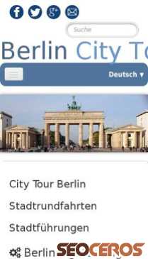city-tours.berlin mobil Vorschau