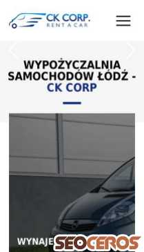ckcorp.auto.pl mobil vista previa
