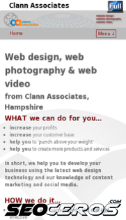 clann.co.uk mobil előnézeti kép