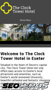 clocktowerhotel.co.uk mobil vista previa