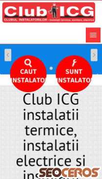 clubicg.ro mobil előnézeti kép