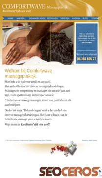 comfortwave.nl mobil előnézeti kép
