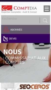 comptexa.fr mobil förhandsvisning