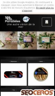 conserves-paralleles.com mobil náhľad obrázku