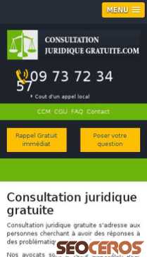 consultation-juridique-gratuite.com mobil anteprima