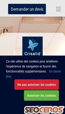 crisalid.com/crisalid-bourgogne mobil previzualizare