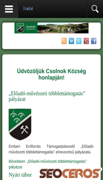 csolnok.hu mobil előnézeti kép